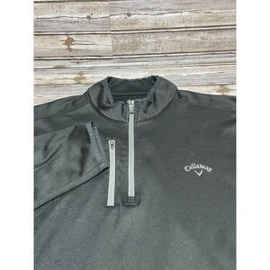 Callaway Golf Men's 1/4 Zip‎ Black XXL See Pictures For Condition